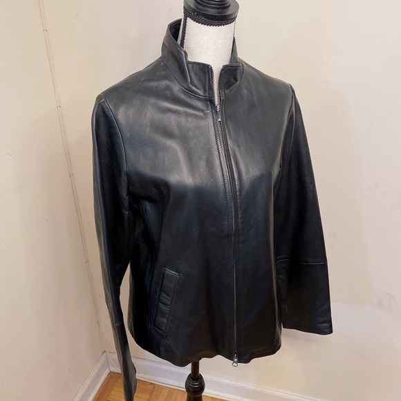 Eddie Bauer Lambskin Leather Jacket NWT. - Picture 5 of 6